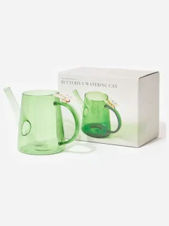 Oliver Bonas Butterfly Glass Watering Can