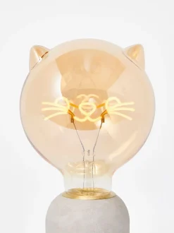 Oliver Bonas Pierre the Cat Light Bulb