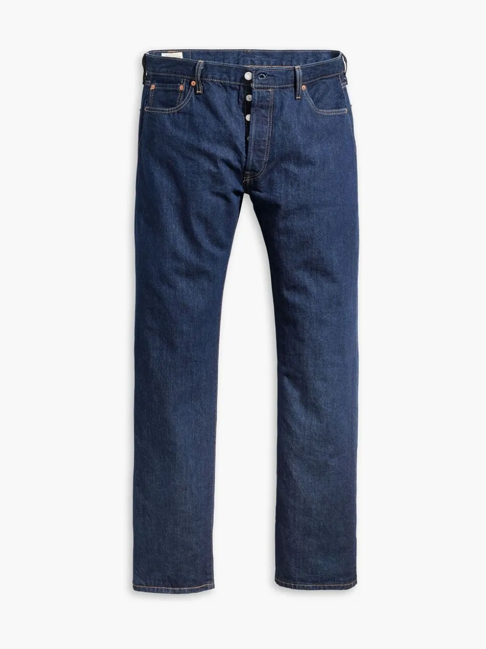 One wash marineblauw met wassing - Levi's® 501® Original jeans