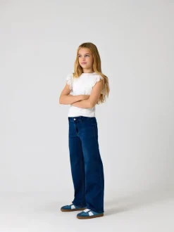 ONLY KIDS Blue Wide Leg Sylvie Denim Jeans