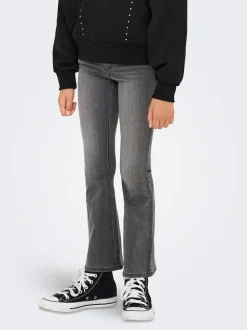 ONLY KIDS Grey Flared Leg Jeans