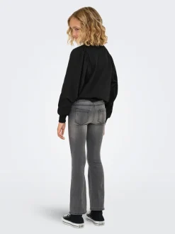 ONLY KIDS Grey Flared Leg Jeans
