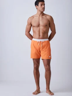 Oranje - BOSS Starfish sneldrogende zwembroek