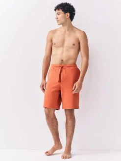 Oranje - Cotton Blend Brushed Jersey Shorts