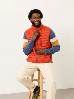 Oranje - FatFace Padded Gilet