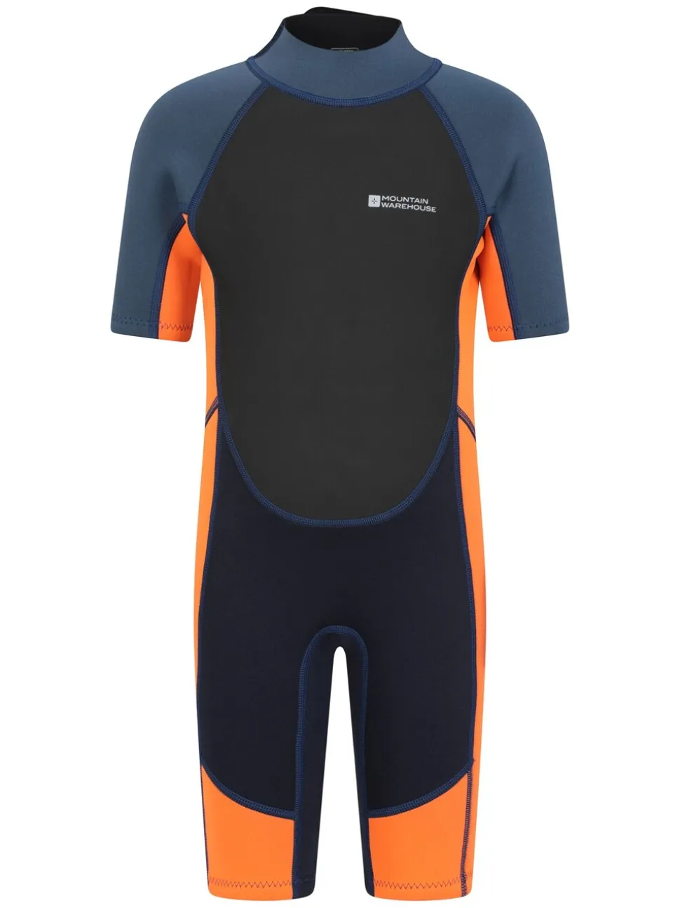 Oranje - Mountain Warehouse Kids Shorty 2.5/2mm Wetsuit
