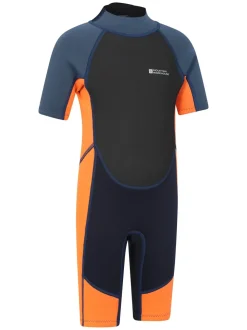 Oranje - Mountain Warehouse Kids Shorty 2.5/2mm Wetsuit