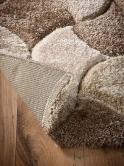 Origin Rugs 3D Scallop Shaggy Rug