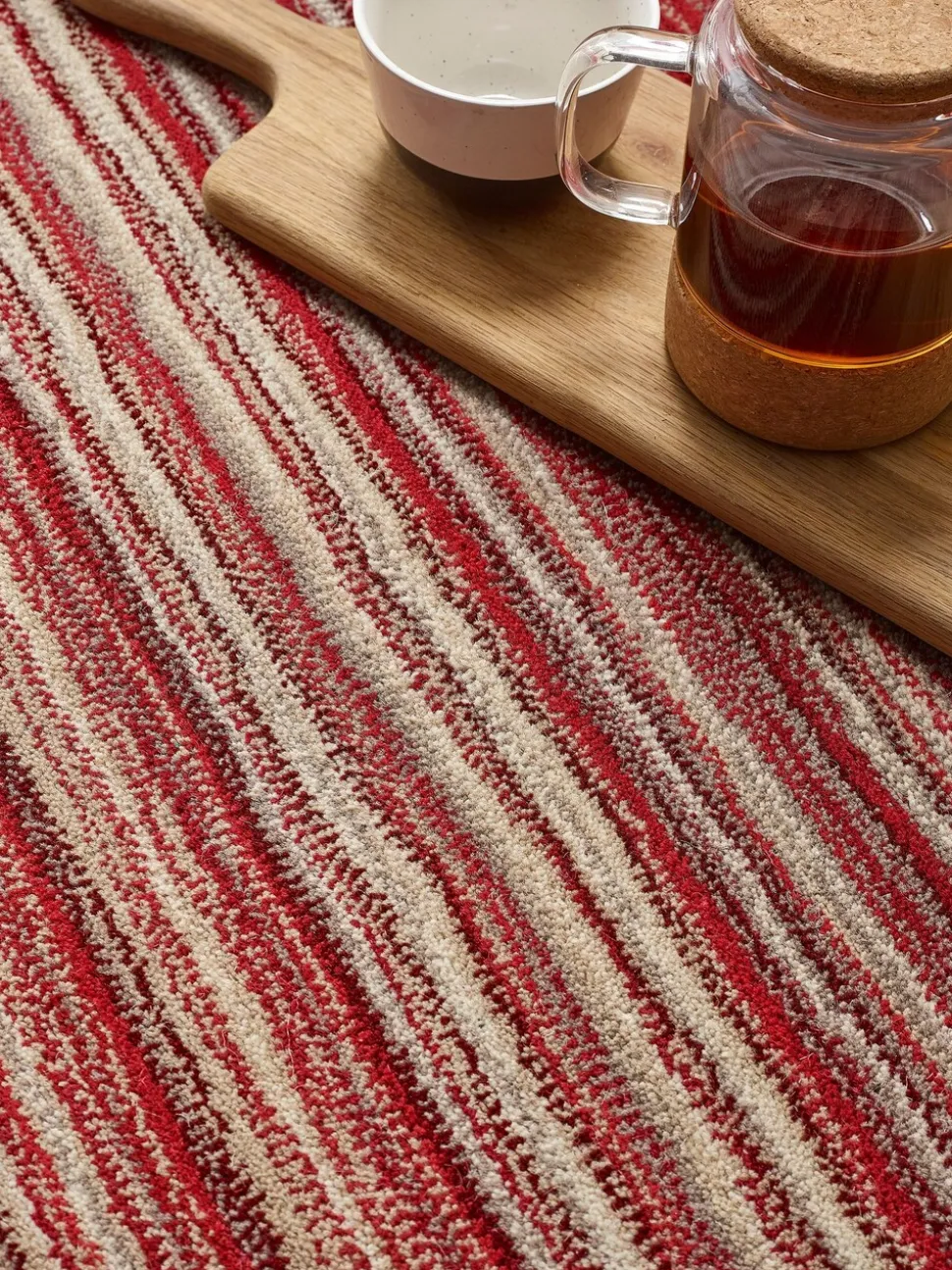 Origins Rugs Tapijt met fijne strepen