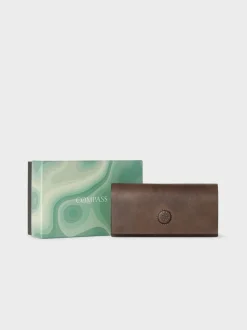 Osprey London The Compass Leather Glasses Case