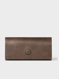 Osprey London The Compass Leather Glasses Case