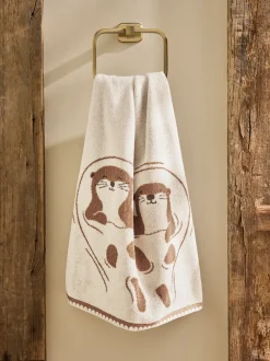 Otter Heart Towel