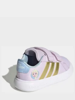 Paars - adidas Disney Frozen Grand Court 3.0 Infant Trainers