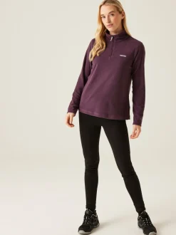 Paars - Regatta Sweethart fleece met rits bij de hals