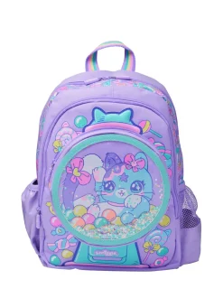 Paars - Smiggle Adventurous Junior Character Backpack