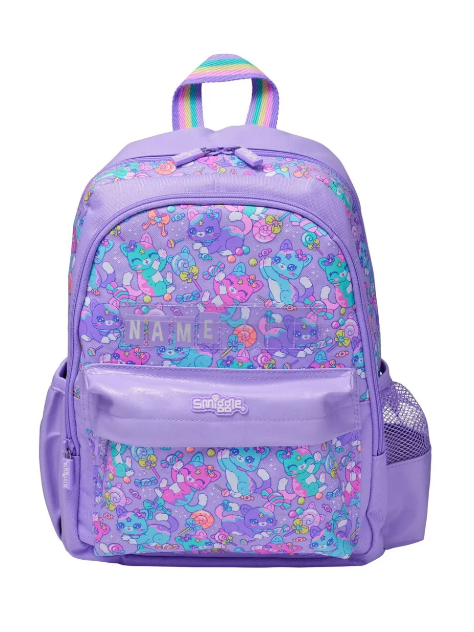 Paars - Smiggle Adventurous Junior Id Backpack