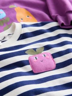 Paars - Sweatshirt Set van 4 stuks (3mnd-7jr)