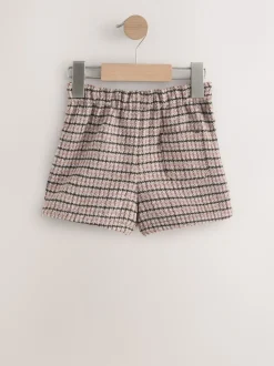 Paarsrood - Geruite skort en maillot (3mnd-7jr)
