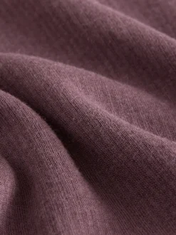 Paarsrood - Thermal Maximum Warmth Cosy Ribbed Roll Neck Top