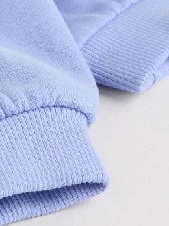Paars/roze/blauw - Baby sweatshirt en joggingbroek 6 -delige set (0mnd -2jr)