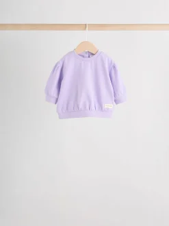 Paars/roze/blauw - Baby sweatshirt en joggingbroek 6 -delige set (0mnd -2jr)