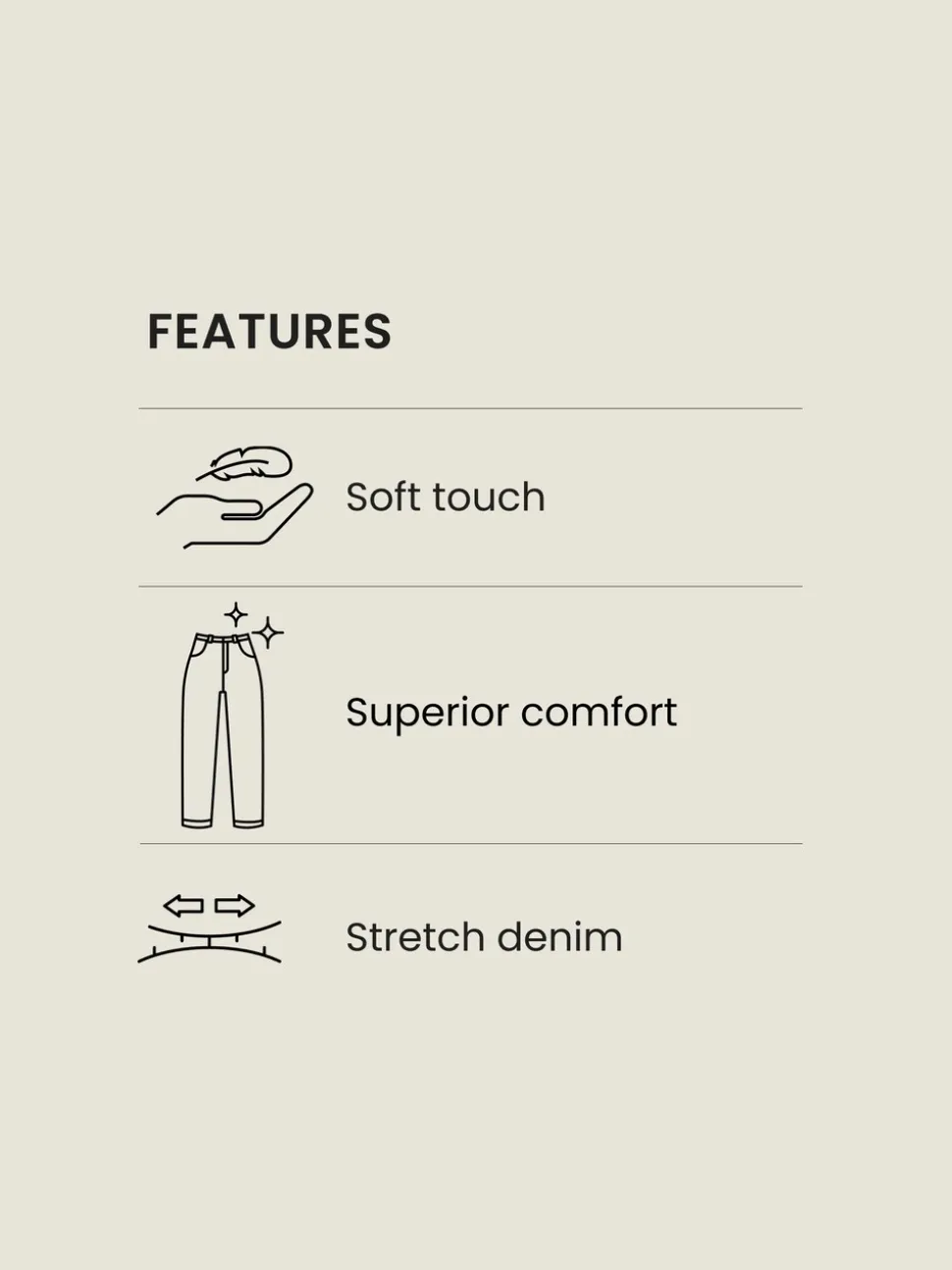 Paddenstoelbruin - Slim Fit - Comfortabele stretchjeans