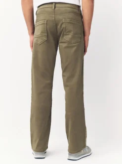 Paddenstoelbruin - Straight fit - Comfortabele stretchjeans