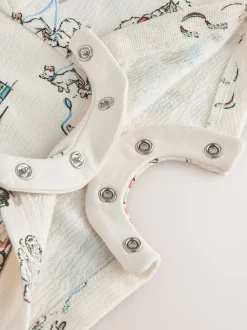 Paddington Bear Baby met kraagje - 100% katoenen Cath Kidston rompertje