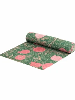 Paoletti - Grote kersttafelloper met granaatappelprint