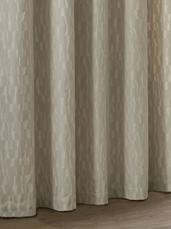 Paoletti Manhattan Velvet Eyelet Curtains