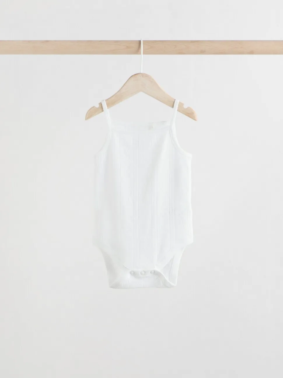 Pastel - 5 Pack Vest Pointelle Baby Bodysuits