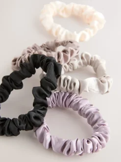 Pastel - Set van 5 scrunchies