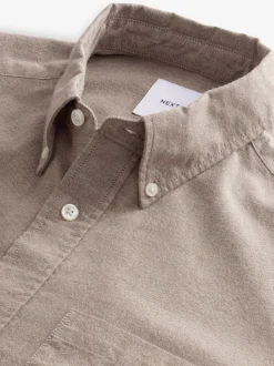 Pastel geel naturel - Soft Touch Oxford Long Sleeve Shirt