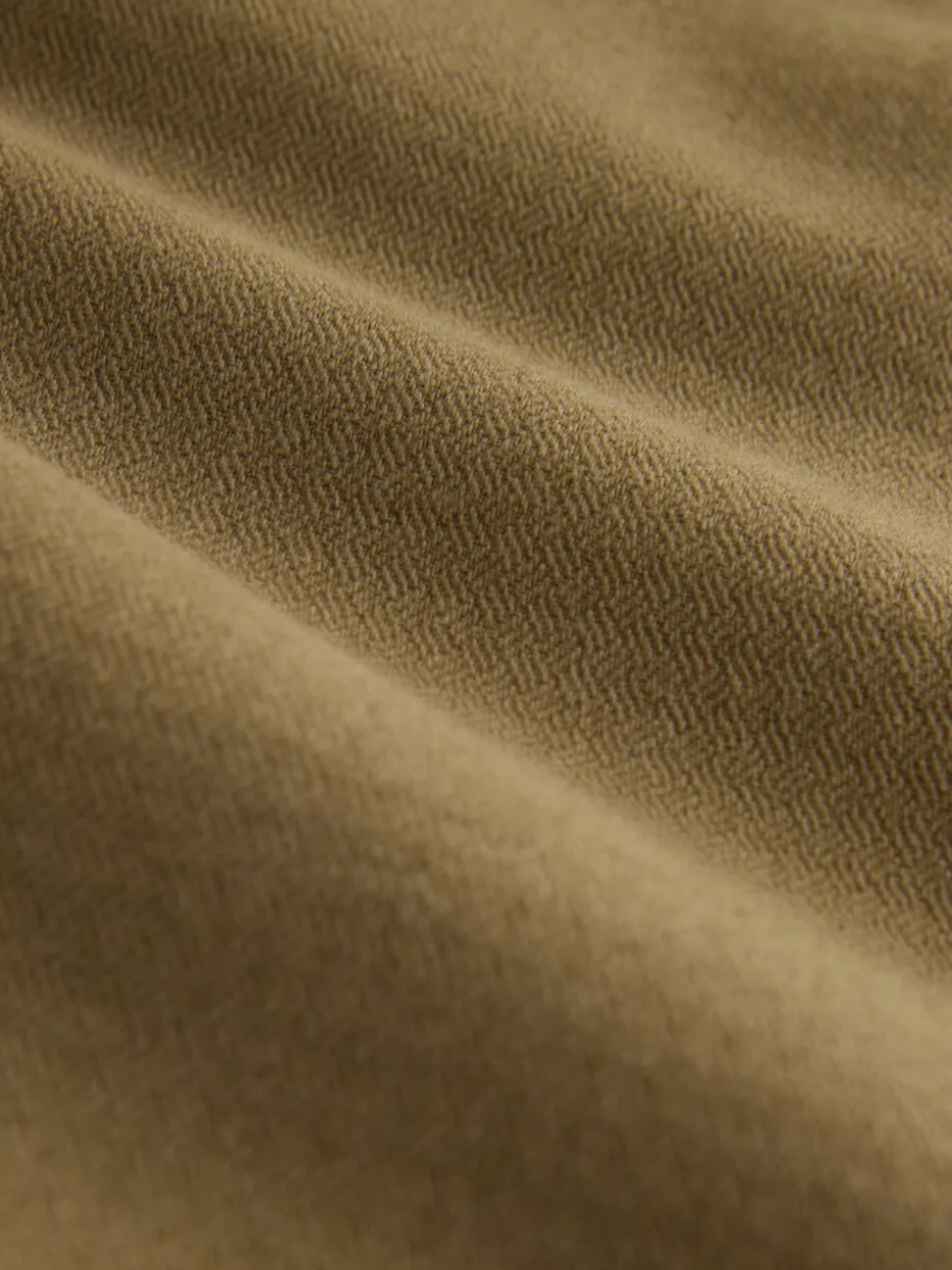 Pastelgeel - Authentic Twin Pleated Textured Trousers