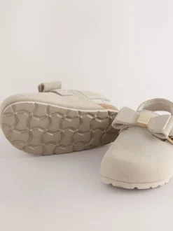 Pastelgeel - Baker by Ted Baker Meisjes Slingback Muiltjes Klomp Pantoffels