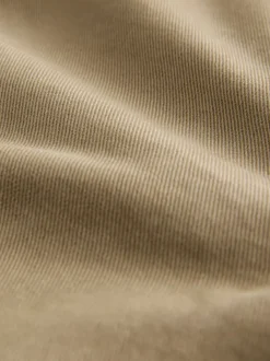 Pastelgeel - Barrel Fit - Authentic Cotton Rich Stretch Trousers