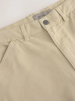 Pastelgeel - Canvas Carpenter Short