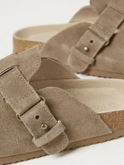 Pastelgeel - FatFace outdoor-pantoffels