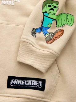 Pastelgeel - Minecraft-hoodie (3-16jaar)