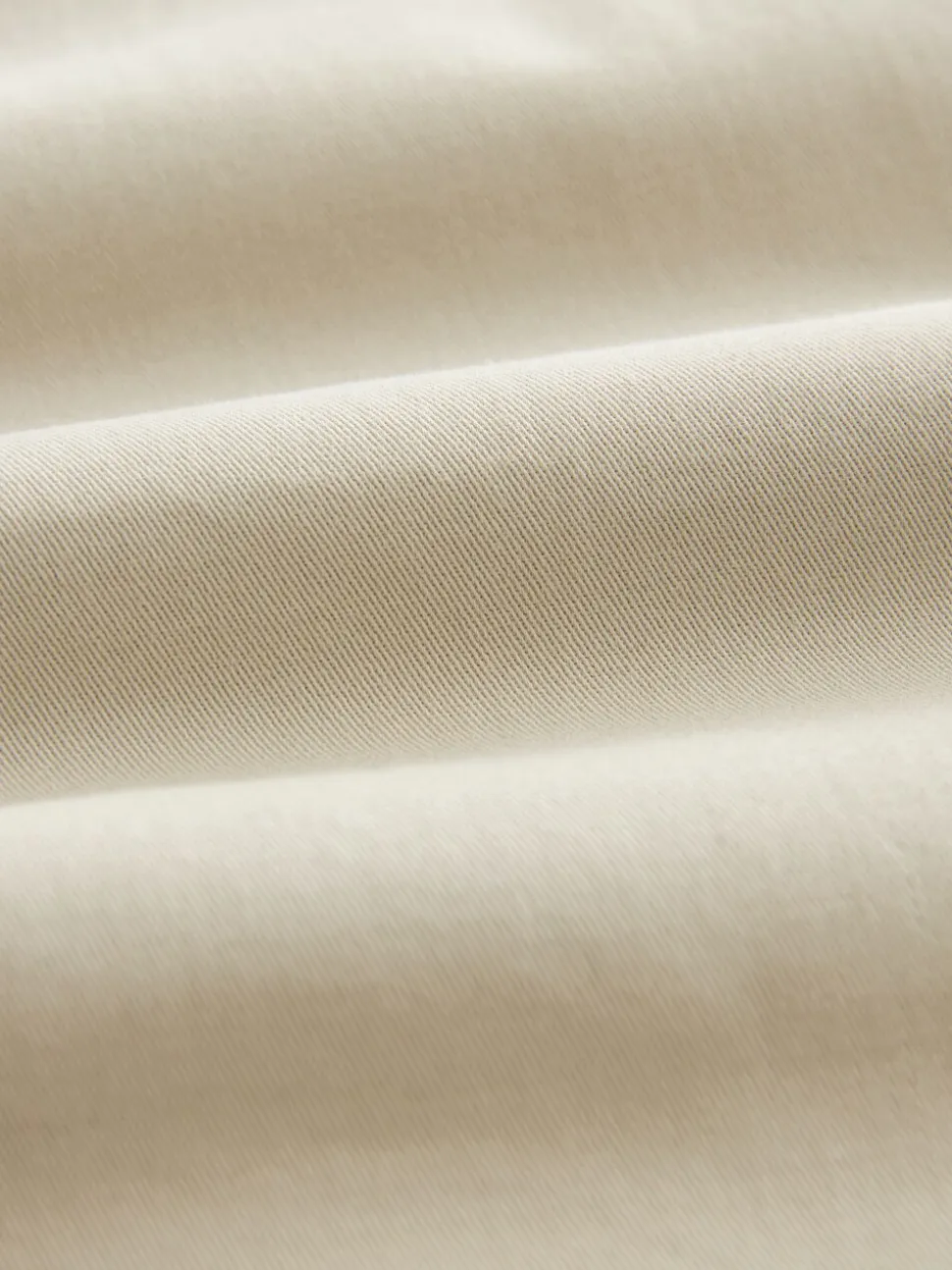 Pastelgeel - Straight fit - Chinoshort met stretch