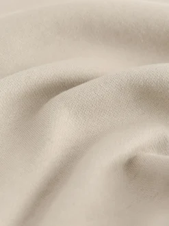 Pastelgeel - Sweatshirt met rits bij de hals (3-16jr)
