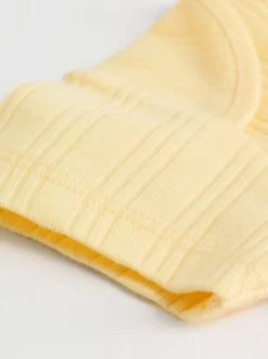 Pastelkleurig - 5 Babyrompertjes met korte mouwen