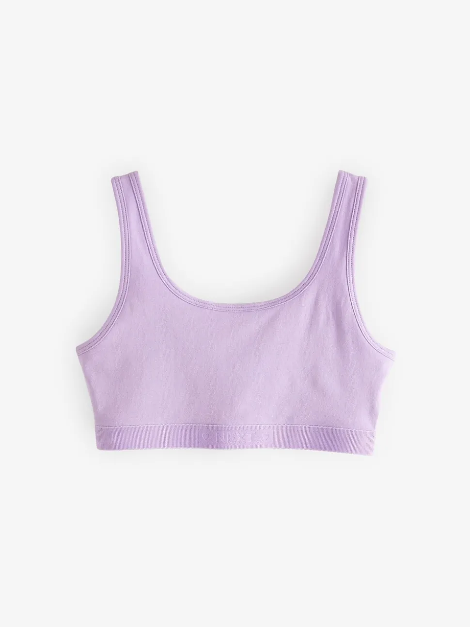 Pastelkleurig - Crop top met ronde hals (5-16jr)
