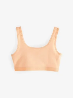 Pastelkleurig - Crop top met ronde hals (5-16jr)