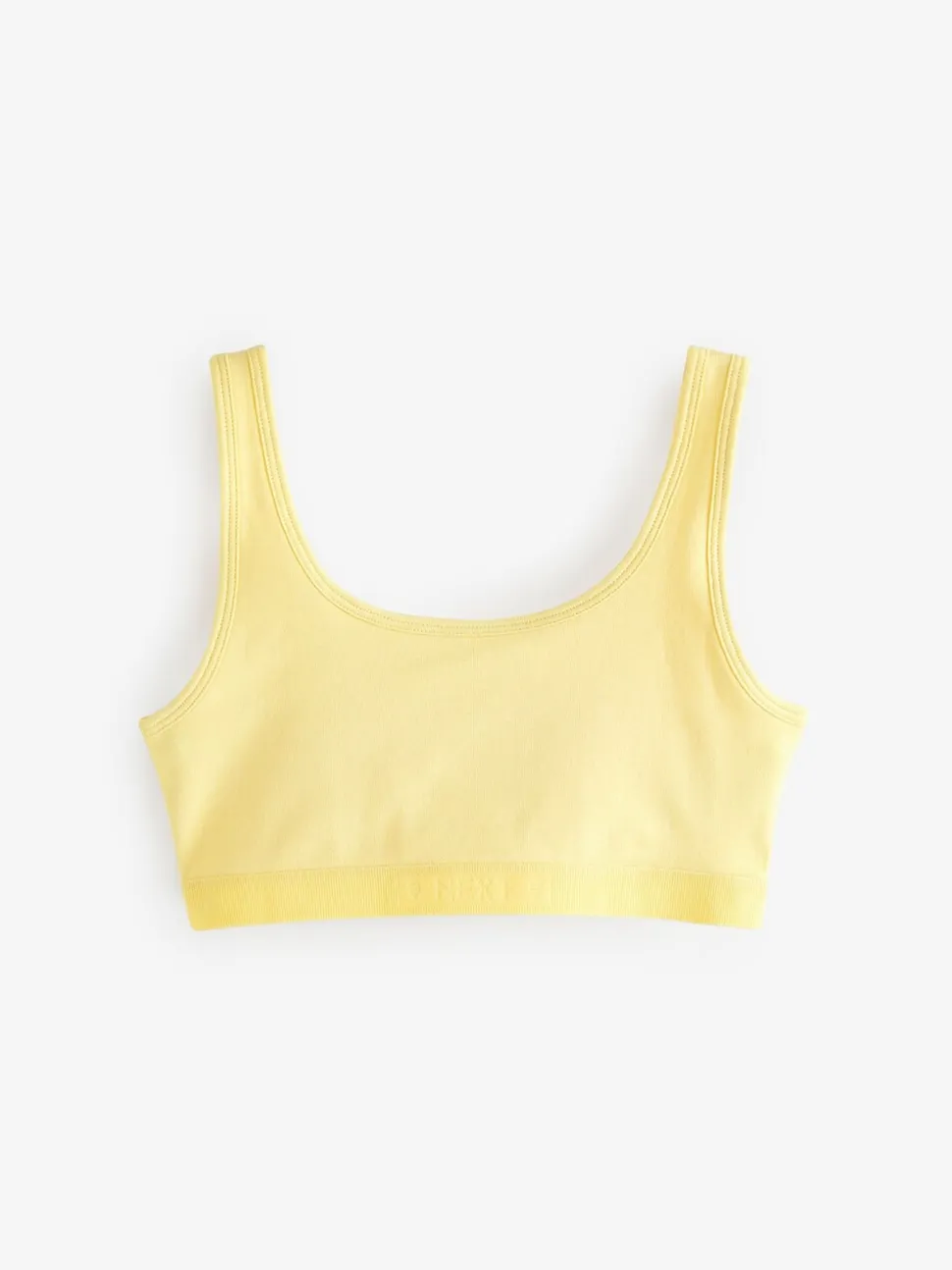 Pastelkleurig - Crop top met ronde hals (5-16jr)