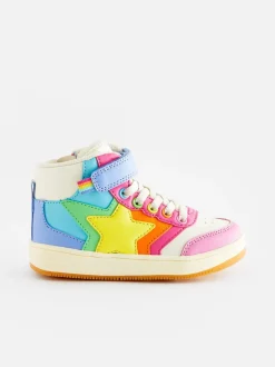 Pastelkleurig - Little Bird by Jools Oliver - Hoge sneakers met sterren