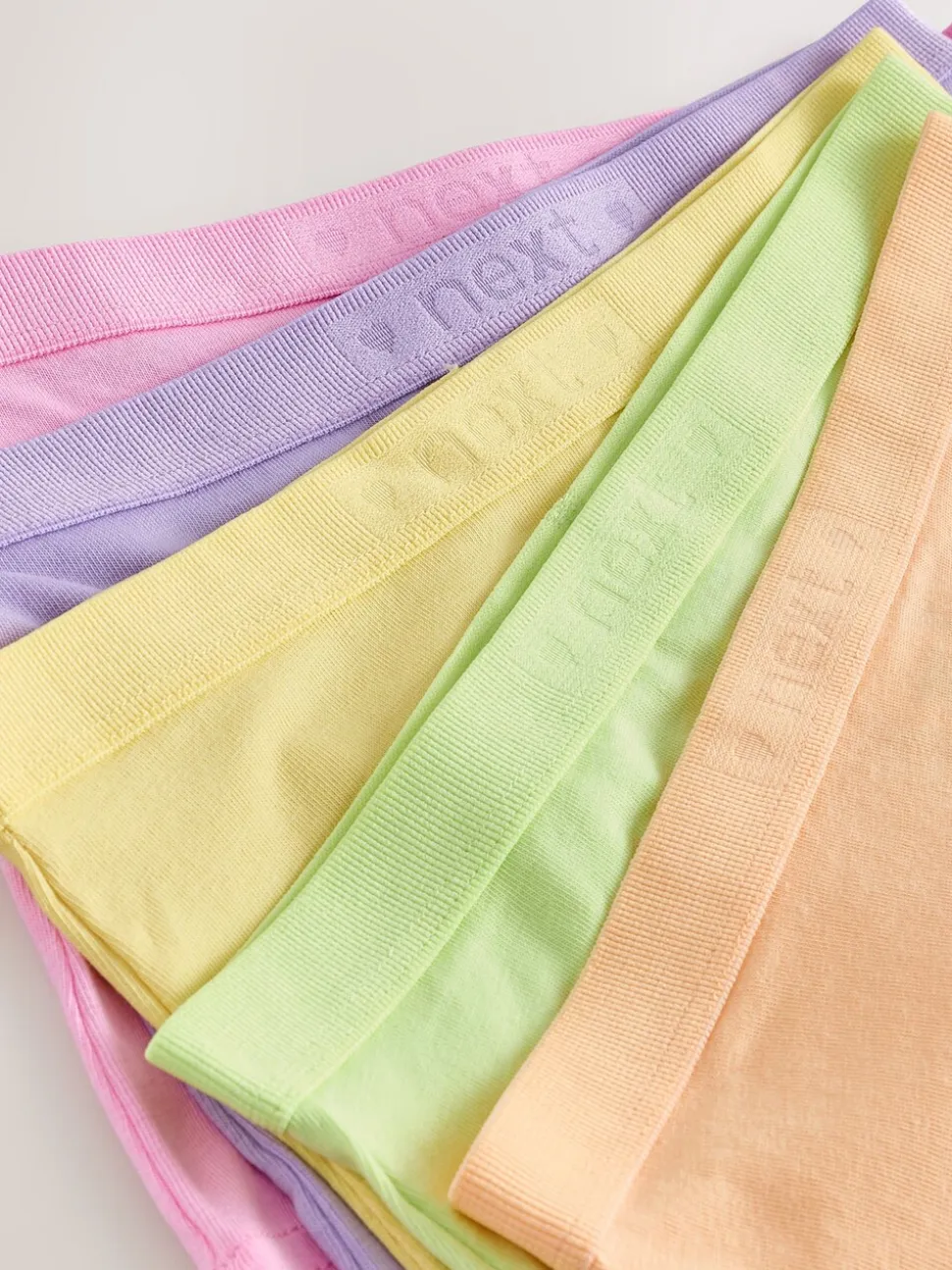 Pastelkleurig - Short Briefs 5 Pack (2-16yrs)