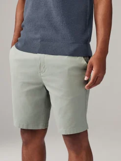 Pastelkleurig - Slim Fit - Set van 4 chinoshorts met stretch