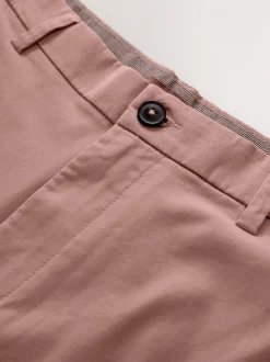 Pastelkleurig - Straight fit - Set van 4 chinoshorts met stretch