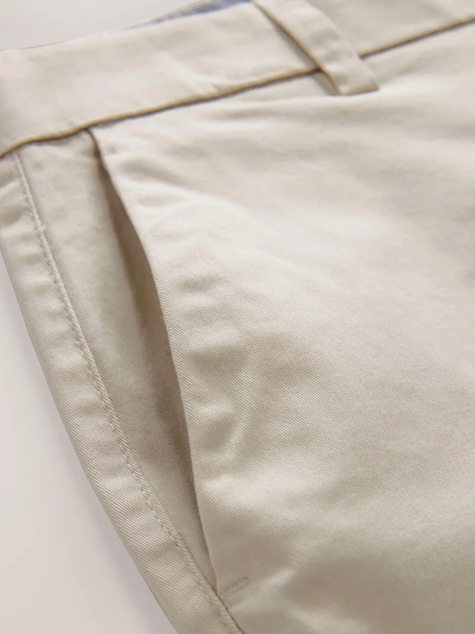 Pastelkleurig - Straight fit - Set van 4 chinoshorts met stretch